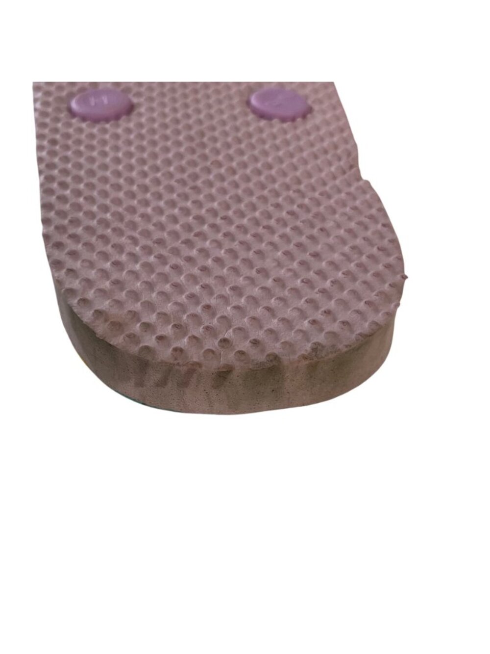 Flip Flops Womens Size‎ Medium 7-8 Pink Tie Dye New Rubber Sandals Beachwear - Picture 3 of 7